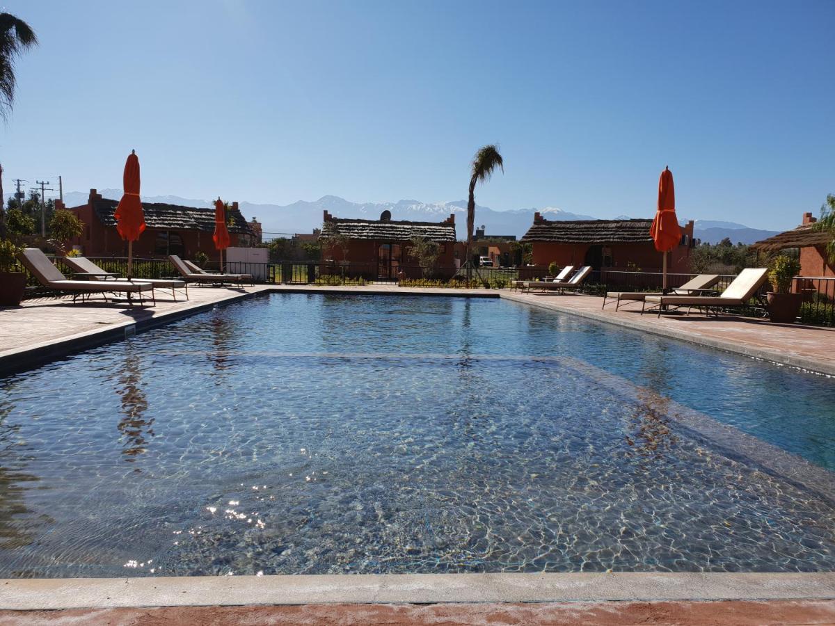 Les Orangers De L'Ourika Hotel Douar Akkara ภายนอก รูปภาพ