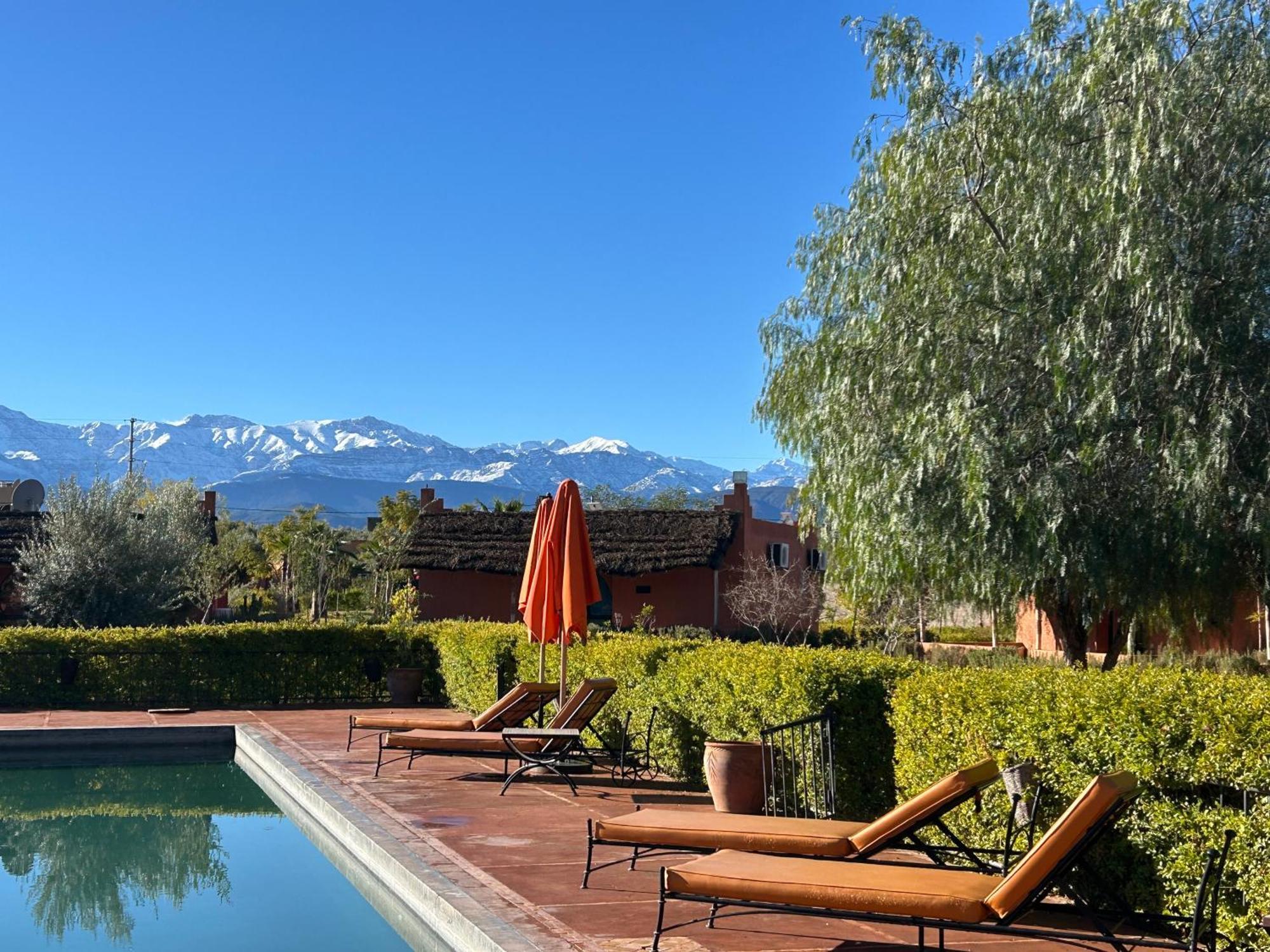 Les Orangers De L'Ourika Hotel Douar Akkara ภายนอก รูปภาพ
