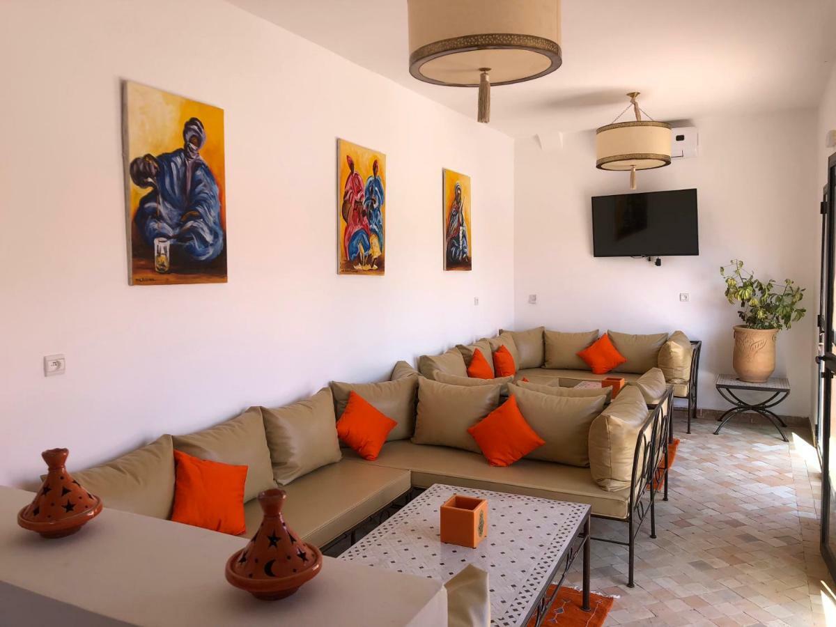 Les Orangers De L'Ourika Hotel Douar Akkara ภายนอก รูปภาพ