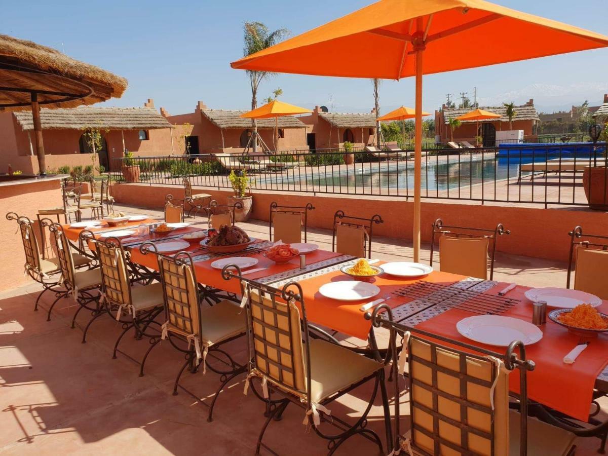 Les Orangers De L'Ourika Hotel Douar Akkara ภายนอก รูปภาพ