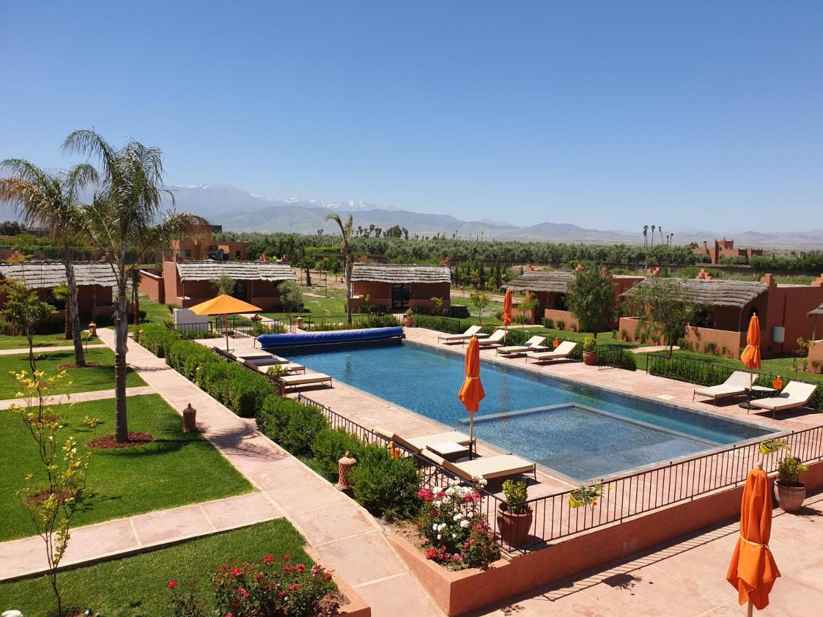 Les Orangers De L'Ourika Hotel Douar Akkara ภายนอก รูปภาพ